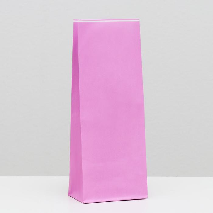 Пакет бумажный фасовочный, сиреневый, 10 х 26 х 7 см
Пакет бумажный фасовочный, сиреневый, 10 х 26 х 7 см