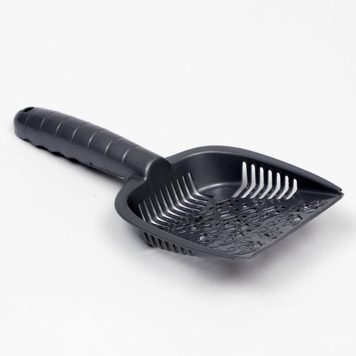 Совок для кошачьего туалета, 250 Х 108 Х 35 мм, серебро перламутр 
Совок для кошачьего туалета, 250 Х 108 Х 35 мм, серебро перламутр