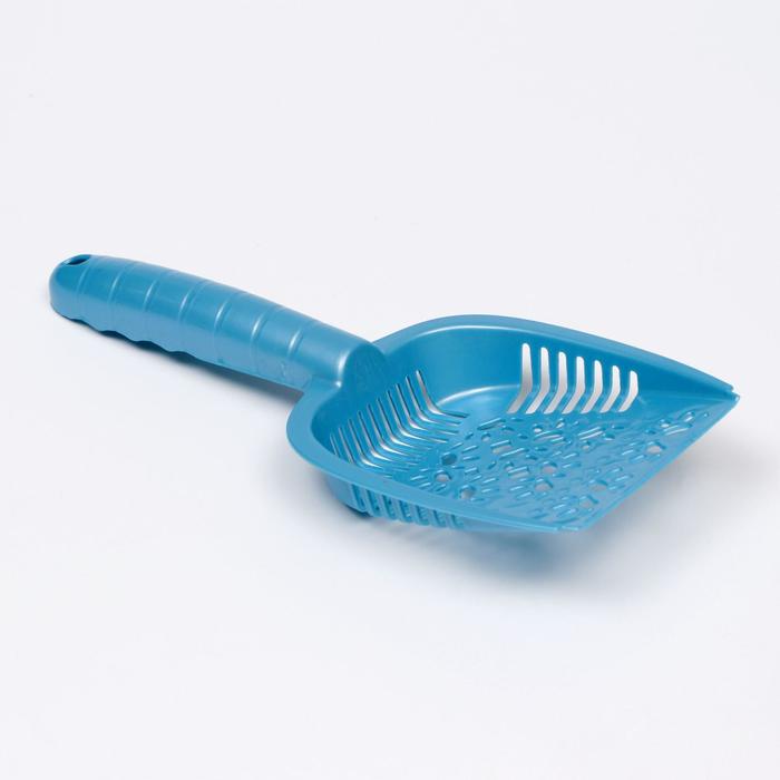 Совок для кошачьего туалета, 250 Х 108 Х 35 мм, голубой перламутр
Совок для кошачьего туалета, 250 Х 108 Х 35 мм, голубой перламутр