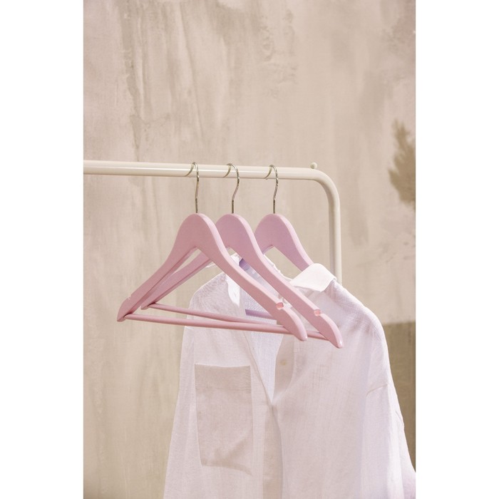 Вешалка деревянная для одежды SAVANNA «Тэри», 44,5×23×1,2 см, цвет сиреневый
Вешалка деревянная для одежды SAVANNA «Тэри», 44,5×23×1,2 см, цвет сиреневый