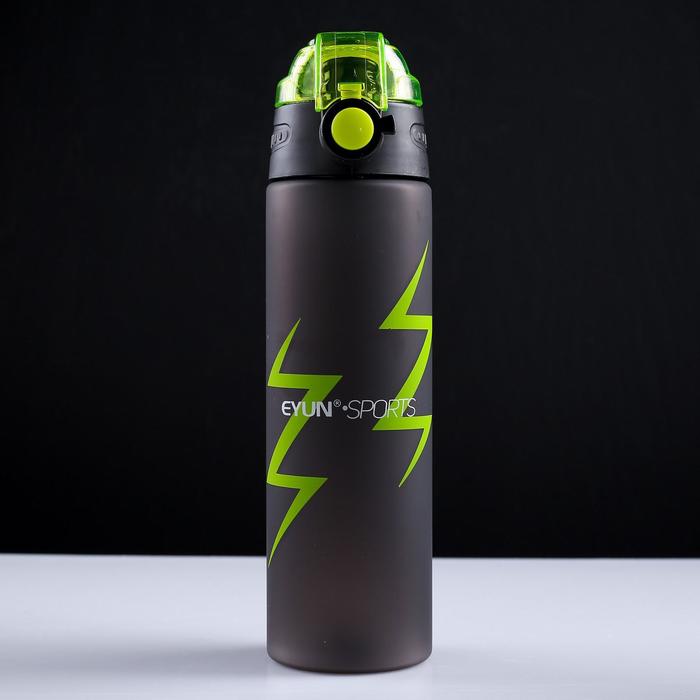 Бутылка для воды 700 мл, клик, 26.5х7 см, зелёный
Бутылка для воды 700 мл, клик, 26.5х7 см, зелёный