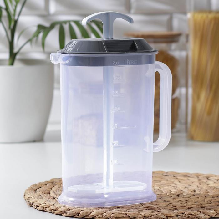 Кувшин с прессом, 2 л
Кувшин с прессом, 2 л