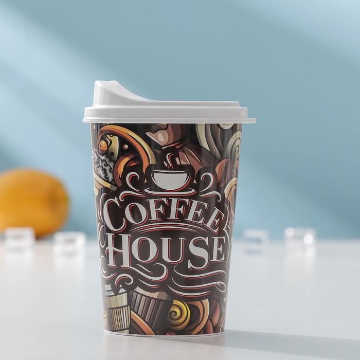 Стакан с крышкой, 500 мл
Стакан с крышкой, 500 мл