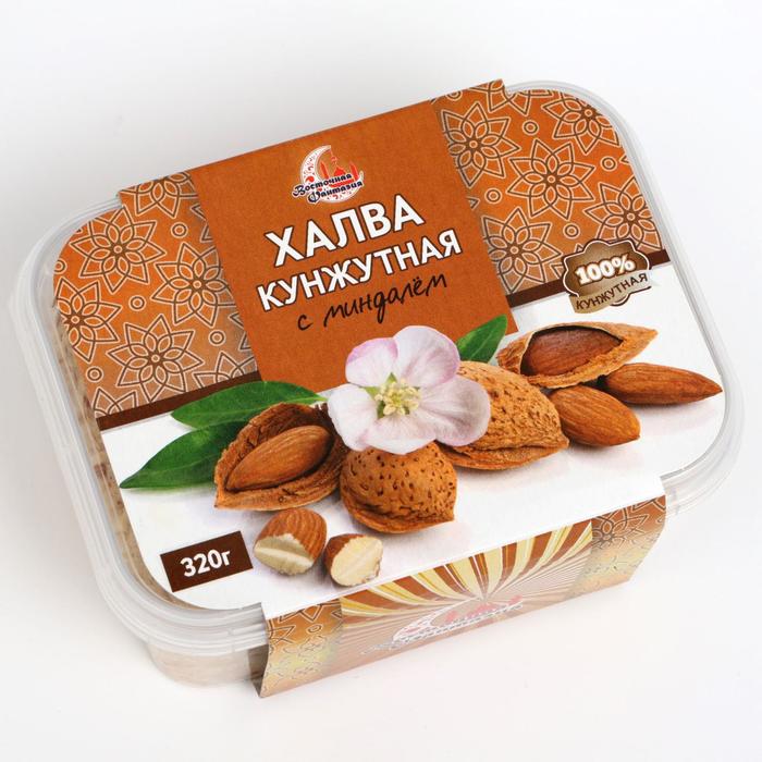 Халва кунжутная с миндалём, 320 г
Халва кунжутная с миндалём, 320 г