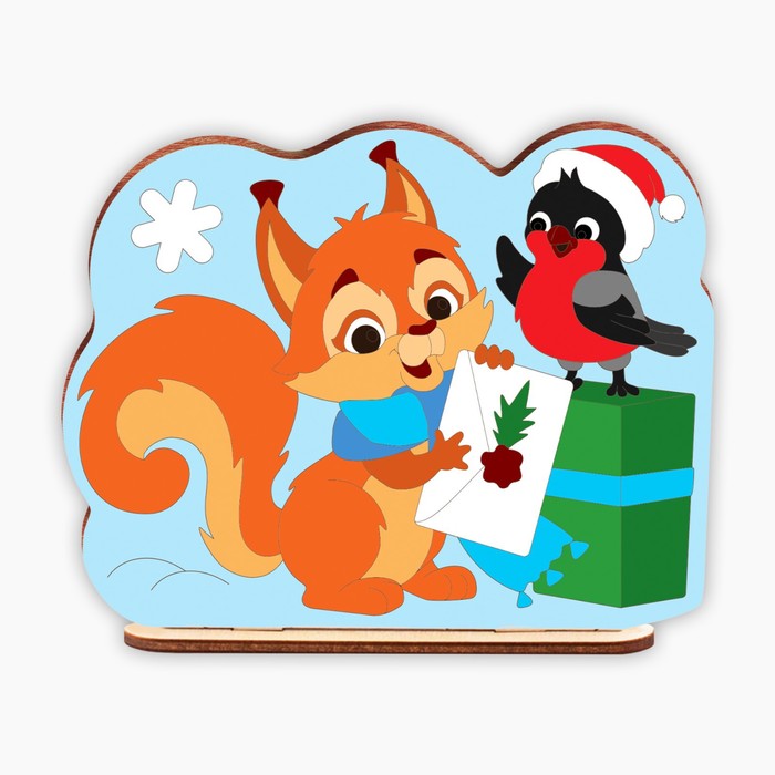 Набор для творчества. Роспись по дереву «Новогоднее письмо»
Набор для творчества. Роспись по дереву «Новогоднее письмо»