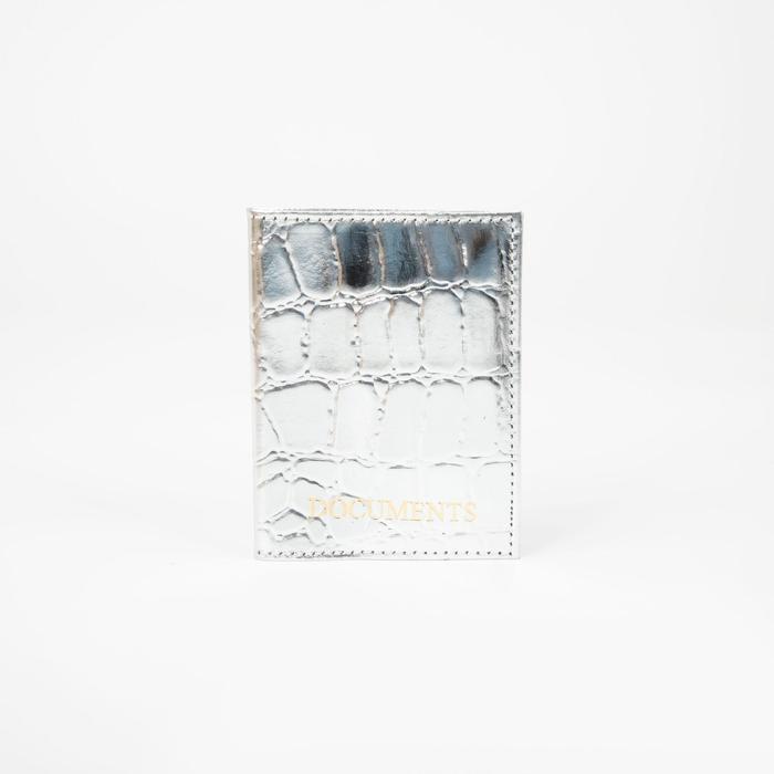 Обложка для автодокументов, цвет серебристый
Обложка для автодокументов, цвет серебристый