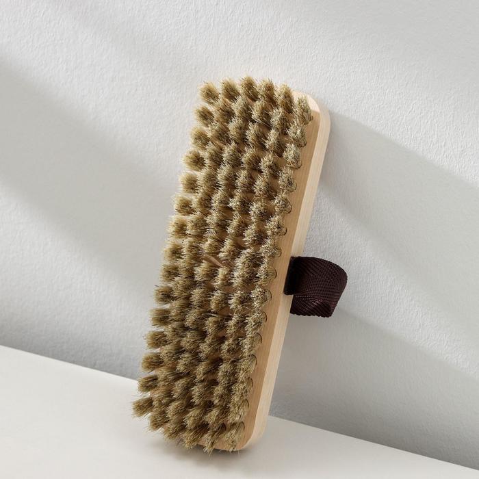 Щётка для ухода за нелакированными поверхностями, с ремешком, берёза, 22×7,5 см, щетина кабана
Щётка для ухода за нелакированными поверхностями, с ремешком, берёза, 22×7,5 см, щетина кабана
