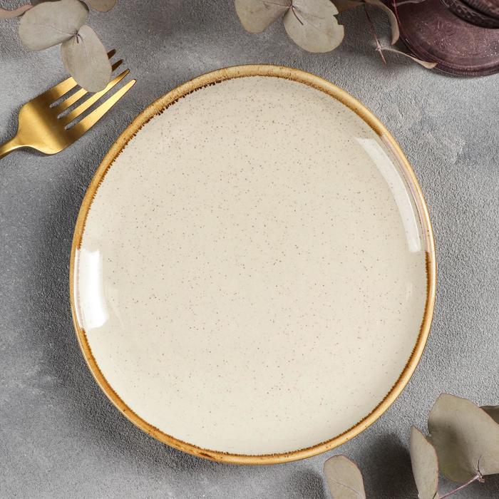 Тарелка десертная «Сапфир», 18,5×16,5×2,3 см, цвет бежевый
Тарелка десертная «Сапфир», 18,5×16,5×2,3 см, цвет бежевый