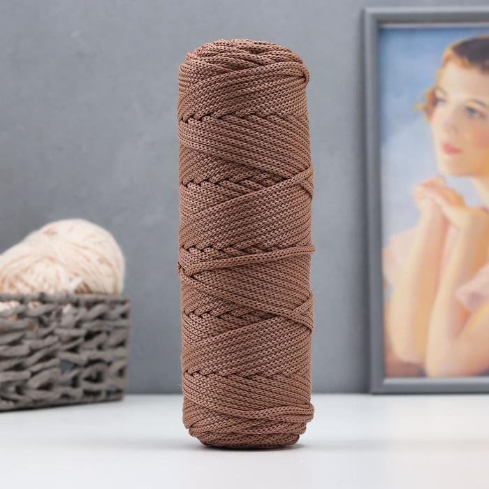 Шнур для вязания плоский 4 мм, 2 нити, полипропилен 100%, 100м/250гр (202 Бежевый)
Шнур для вязания плоский 4 мм, 2 нити, полипропилен 100%, 100м/250гр (202 Бежевый)