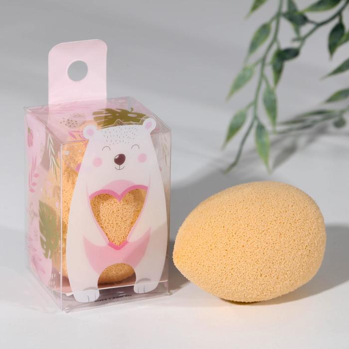 Спонж-капля для умывания «Мишутка»
Спонж-капля для умывания «Мишутка»