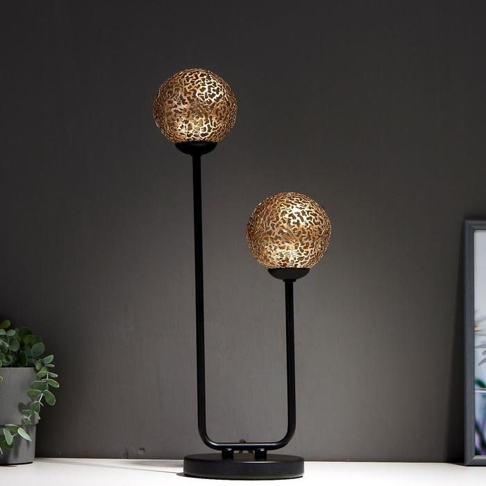 Настольная лампа Sun, 2x8Вт G9, чёрный, золото
Настольная лампа Sun, 2x8Вт G9, чёрный, золото