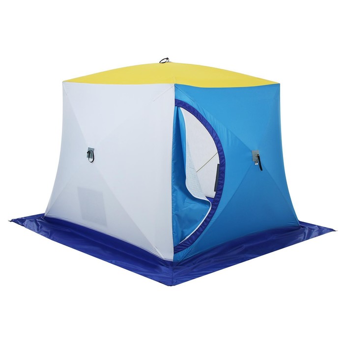 фото Палатка зимняя "стэк" куб long 2-местная, трехслойная, дышащая