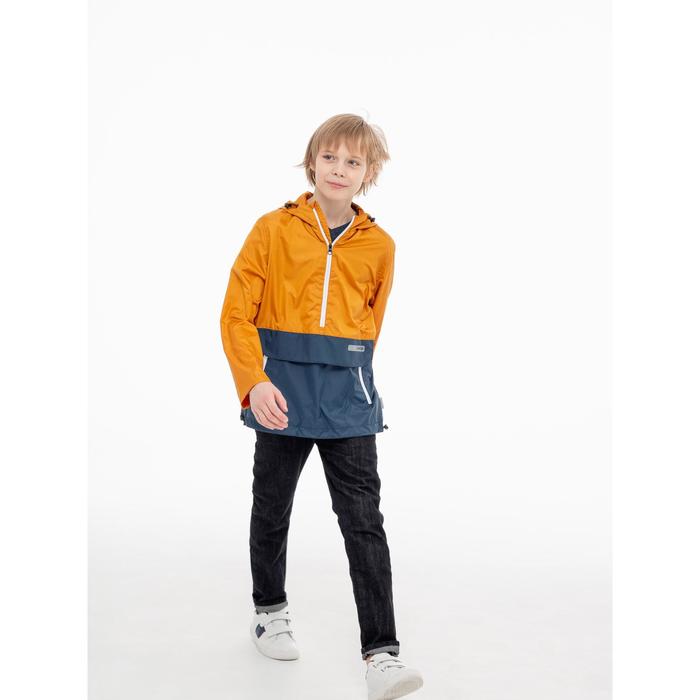 фото Ветровка для мальчика «энди», рост 134 см, цвет горчичный