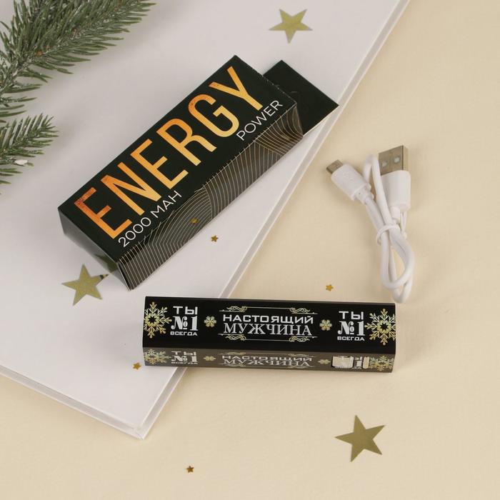 Зарядное устройство «Настоящий мужчина»,2000mAh
Зарядное устройство «Настоящий мужчина»,2000mAh