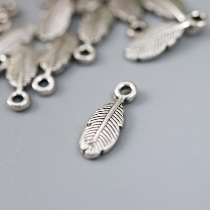 фото Подвеска "перышко" 0, 5х1,2 см