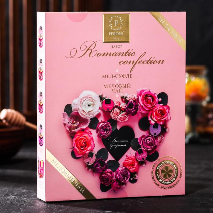 Набор Peroni Romantic confection, 4 х 30 мл + чай 35 г
Набор Peroni Romantic confection, 4 х 30 мл + чай 35 г