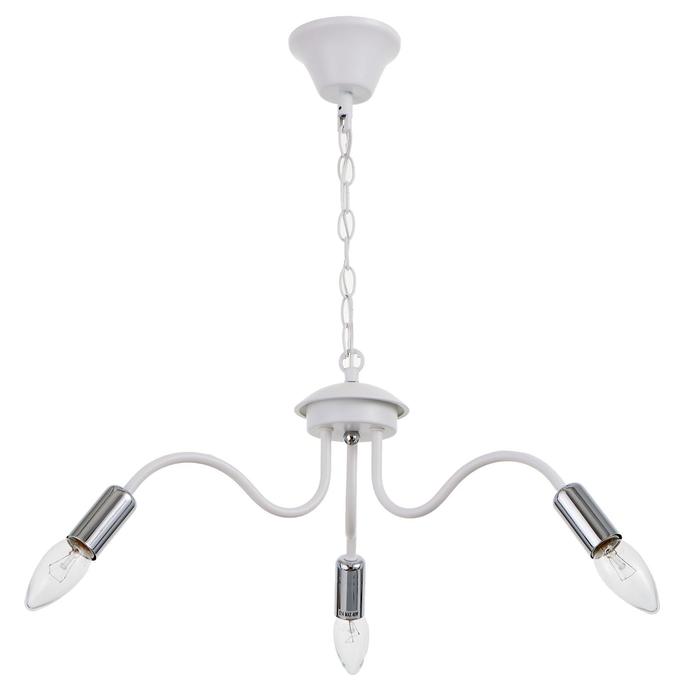 Люстра Savona, 3x40Вт Е14, белый
Люстра Savona, 3x40Вт Е14, белый