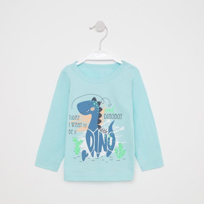 Лонгслив детский, цвет мятный, рост 86 см
Лонгслив детский, цвет мятный, рост 86 см