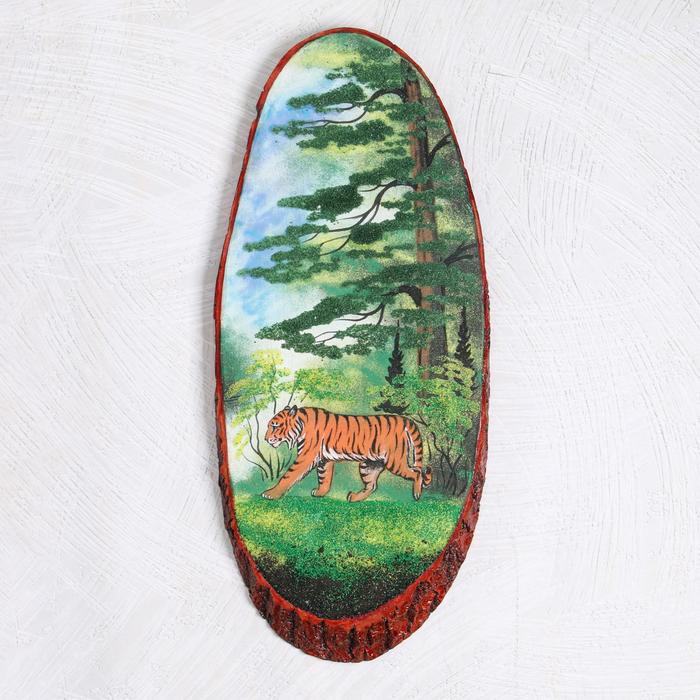 Панно на спиле "Лето. Тигр", 57-62 см, каменная крошка, вертикальное
Панно на спиле "Лето. Тигр", 57-62 см, каменная крошка, вертикальное