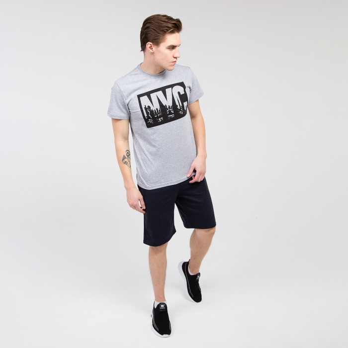 Шорты мужские RADI, цвет тёмно-синий меланж, размер 56
Шорты мужские RADI, цвет тёмно-синий меланж, размер 56