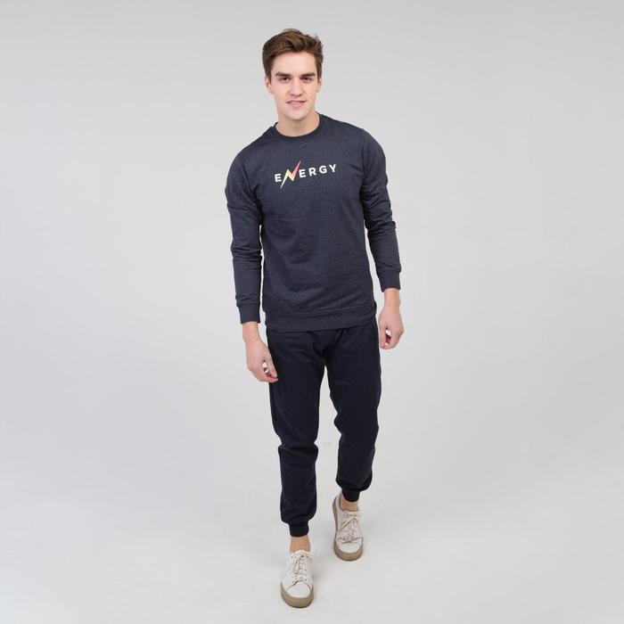 Брюки мужские, цвет тёмно-синий меланж, размер 50
Брюки мужские, цвет тёмно-синий меланж, размер 50