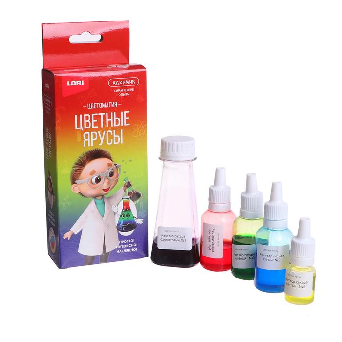 Химические опыты. «Цветные ярусы»
Химические опыты. «Цветные ярусы»