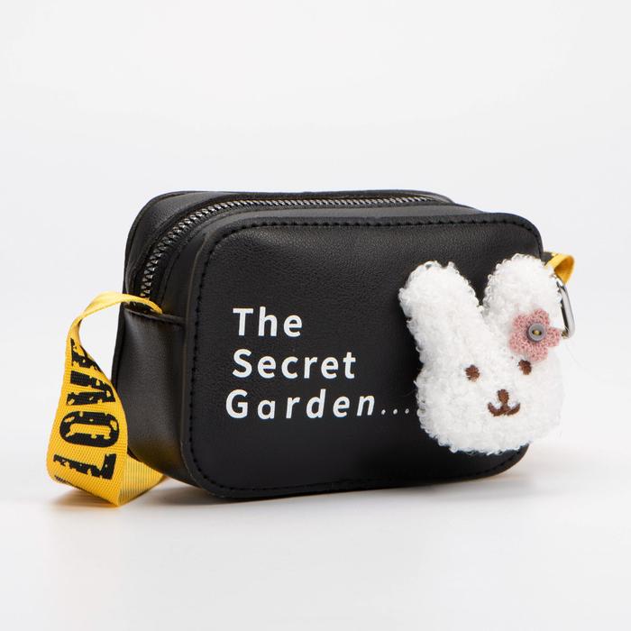 Сумка детская, отдел на молнии, цвет чёрный, «Заяц»
Сумка детская, отдел на молнии, цвет чёрный, «Заяц»