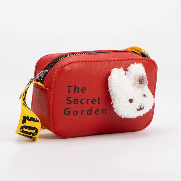 Сумка детская на молнии, цвет красный 
Сумка детская на молнии, цвет красный