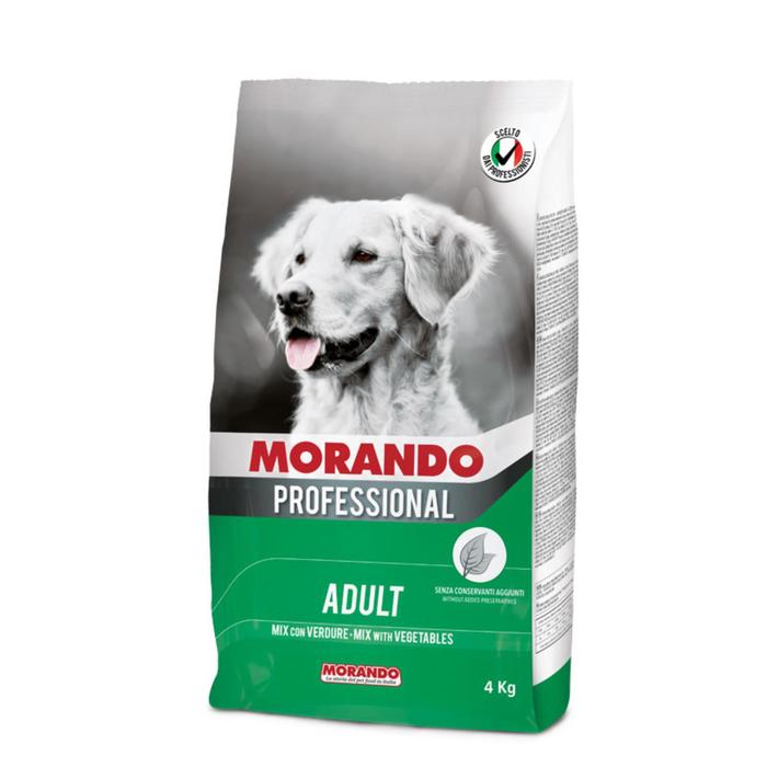 фото Сухой корм morando professional cane для собак, с овощами, 4 кг