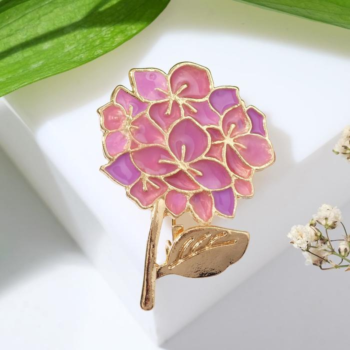 Брошь "Сирень", цвет сиреневый в золоте
Брошь "Сирень", цвет сиреневый в золоте