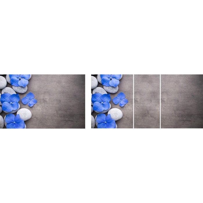 фото Стол раздвижной «триумф», 870(1170) × 600 × 750 мм, опоры хром, цвет белый / 289075892 риал