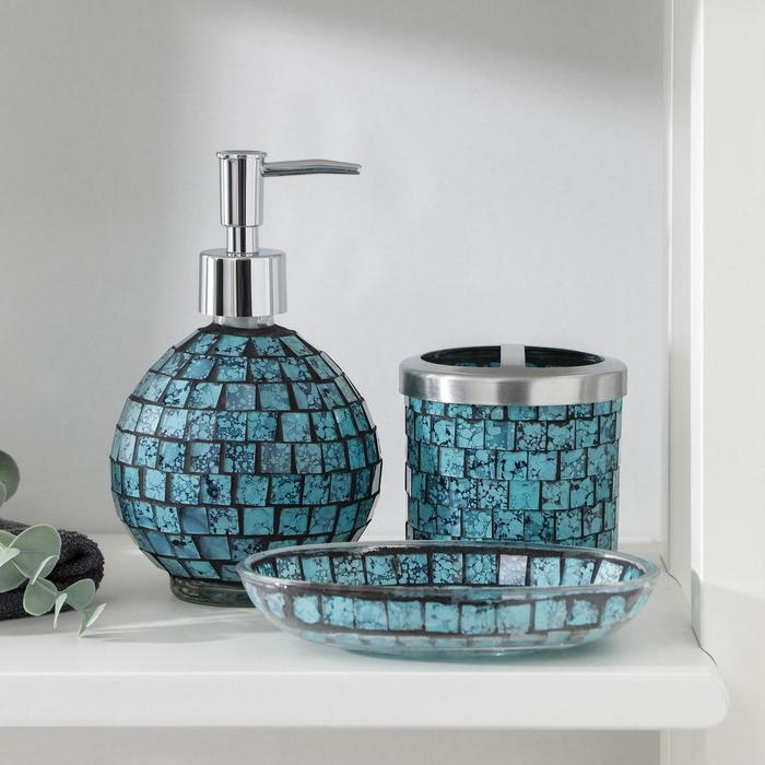 Набор аксессуаров для ванной «Зазеркалье», 3 предмета (дозатор 450 мл, мыльница, стакан)
Набор аксессуаров для ванной «Зазеркалье», 3 предмета (дозатор 450 мл, мыльница, стакан)