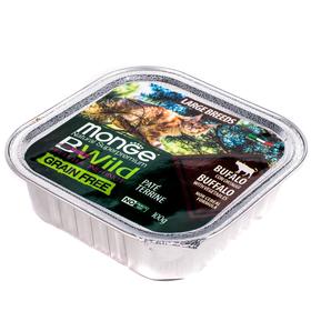 Влажный корм Monge Cat BWild GRAIN FREE для крупных кошек, мясо буйвола/овощи, 100 г
Влажный корм Monge Cat BWild GRAIN FREE для крупных кошек, мясо буйвола/овощи, 100 г
