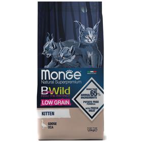 Сухой корм Monge Cat BWild LOW GRAIN Kitten для котят, низкозерновой, из мяса гуся, 1,5 кг
Сухой корм Monge Cat BWild LOW GRAIN Kitten для котят, низкозерновой, из мяса гуся, 1,5 кг