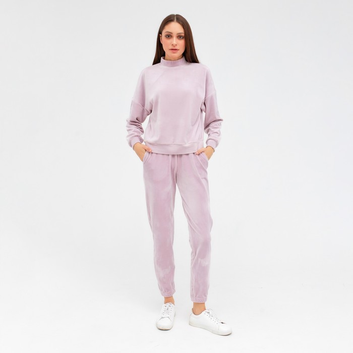 Спортивный костюм женский (джемпер и брюки) MIST, размер 48-50, цвет лиловый
Спортивный костюм женский (джемпер и брюки) MIST, размер 48-50, цвет лиловый