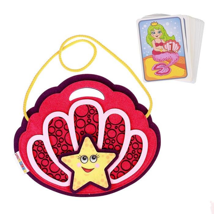 Сумочка из фетра «Ракушка»
Сумочка из фетра «Ракушка»