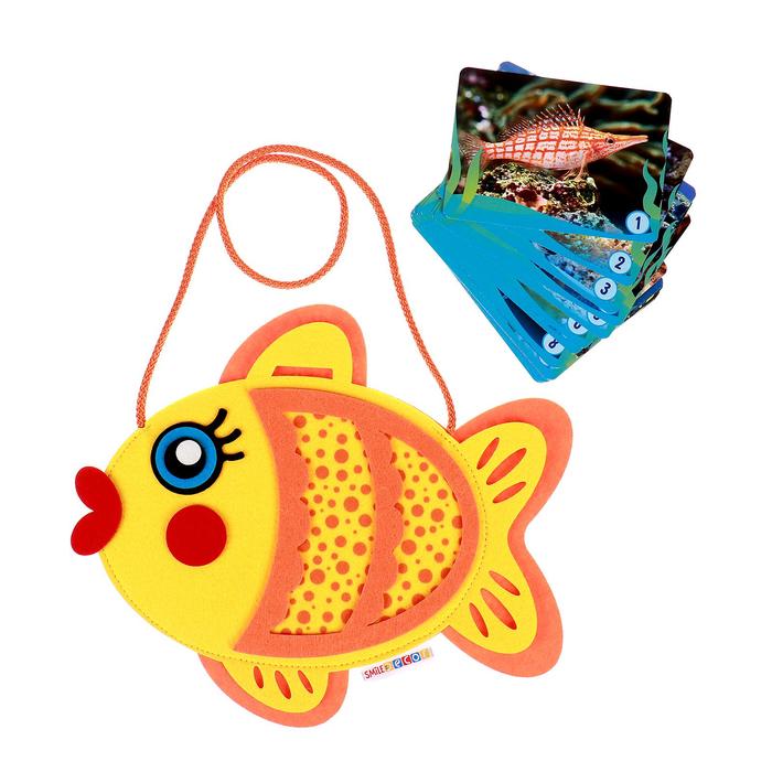 Сумочка из фетра «Рыбка»
Сумочка из фетра «Рыбка»