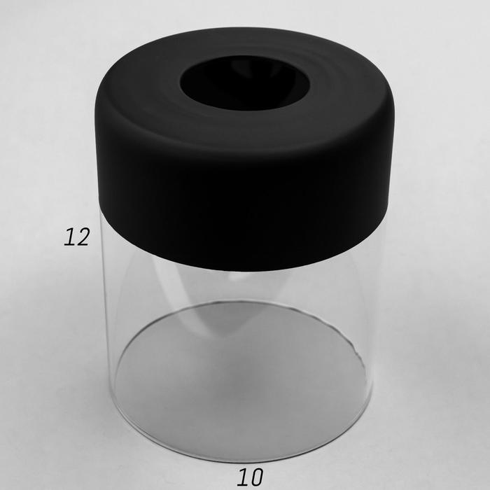 Плафон Е27 прозрачный-черный кант 10х10х12 см 
Плафон Е27 прозрачный-черный кант 10х10х12 см