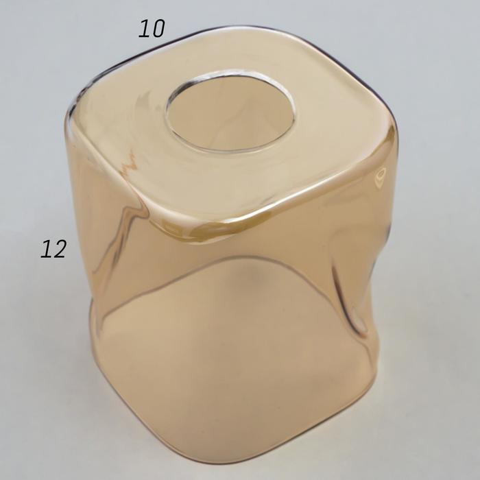 Плафон Е27 прозрачный 10х10х12 см
Плафон Е27 прозрачный 10х10х12 см