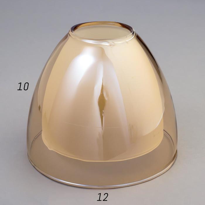 Плафон Е27 золотой оттенок-белый 12,5х12,5х10 см
Плафон Е27 золотой оттенок-белый 12,5х12,5х10 см