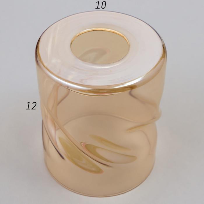 Плафон Е27 золотой оттенок 10х10х12 см
Плафон Е27 золотой оттенок 10х10х12 см