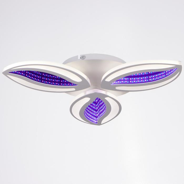 Люстра с ПДУ 10016/3 LED 80Вт 3000-6000К диммер с подсветкой белый 50х50х10 см
Люстра с ПДУ 10016/3 LED 80Вт 3000-6000К диммер с подсветкой белый 50х50х10 см