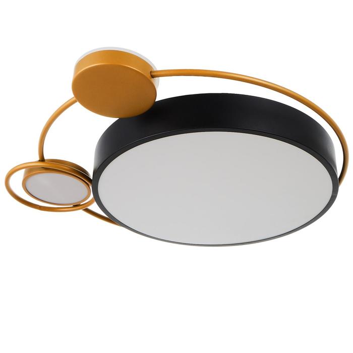 Люстра с ПДУ 1215/1BK LED 120Вт 3000-6000К черно-золотой 50х50х9 см
Люстра с ПДУ 1215/1BK LED 120Вт 3000-6000К черно-золотой 50х50х9 см