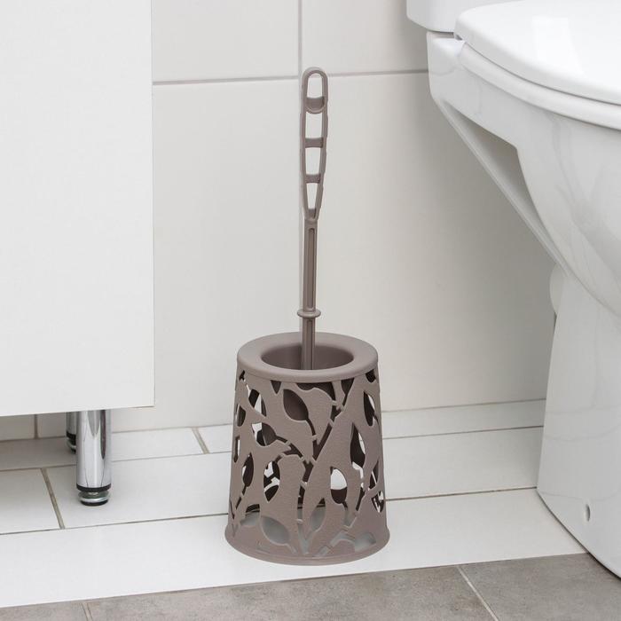 Ёрш для туалета «Флора», 14×41×41 см, цвет серый
Ёрш для туалета «Флора», 14×41×41 см, цвет серый