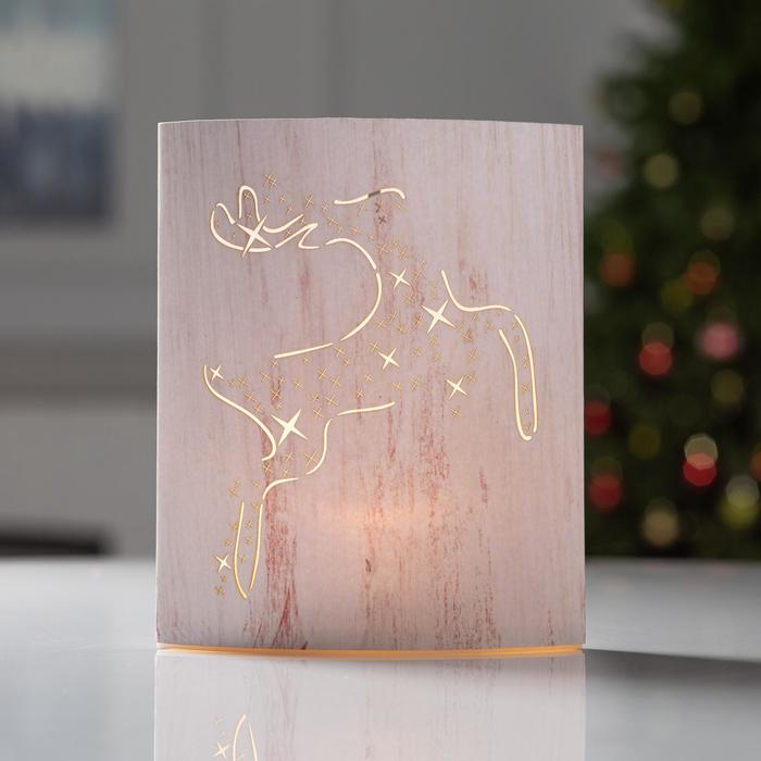 Светодиодная фигура «Олень» 13 × 16 × 5 см, картон, батарейка ААх2 (не в комплекте), свечение тёплое белое
Светодиодная фигура «Олень» 13 × 16 × 5 см, картон, батарейка ААх2 (не в комплекте), свечение тёплое белое