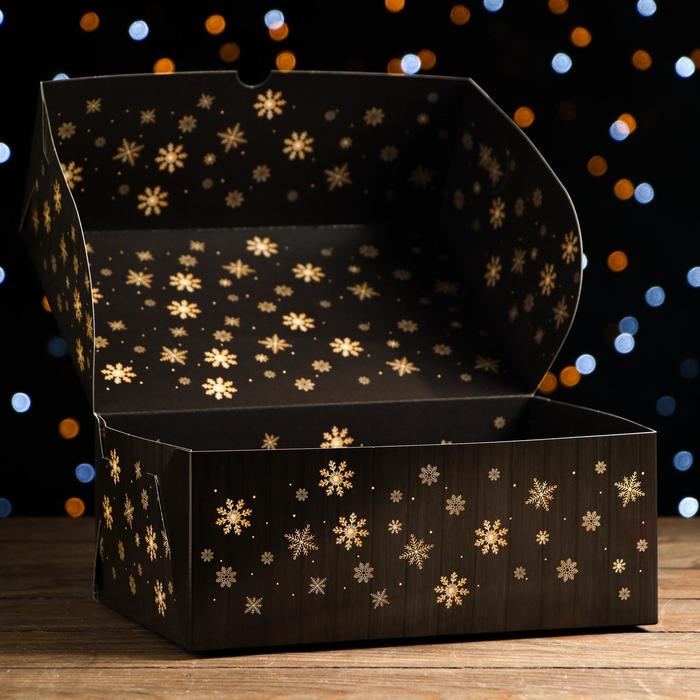Коробка складная, двухсторонняя "Волшебный снежок", 25 х 17 х 10 см
Коробка складная, двухсторонняя "Волшебный снежок", 25 х 17 х 10 см