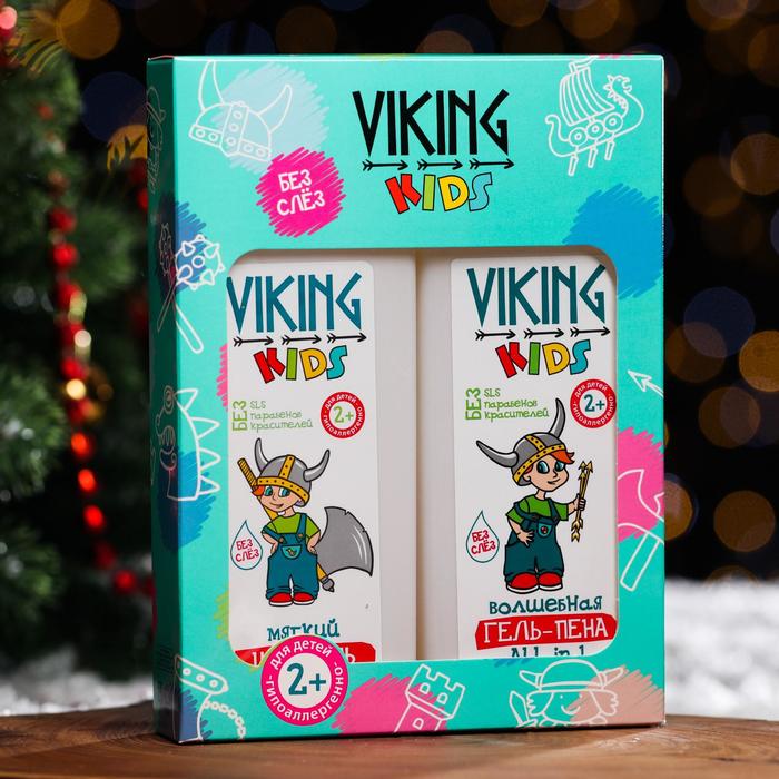 Подарочный набор детский Viking kids №5: мягкий шампунь, 300 мл + волшебная гель-пена All in 1, 300 мл
Подарочный набор детский Viking kids №5: мягкий шампунь, 300 мл + волшебная гель-пена All in 1, 300 мл