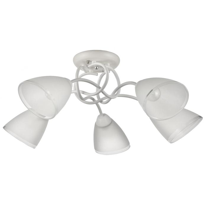 Люстра 1086/5WT 40Вт Е27 белый 64х64х22 см
Люстра 1086/5WT 40Вт Е27 белый 64х64х22 см