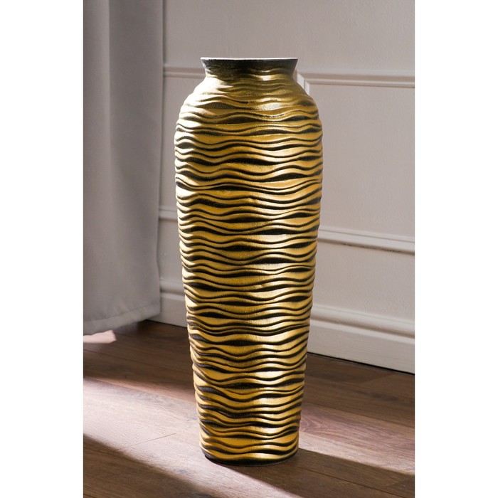 Ваза керамическая "Арго", напольная, золото, 63 см
Ваза керамическая "Арго", напольная, золото, 63 см
