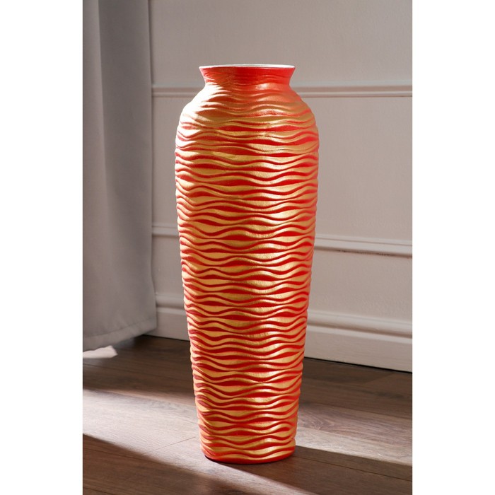 Ваза керамическая "Арго", напольная, оранжевая, 63 см
Ваза керамическая "Арго", напольная, оранжевая, 63 см